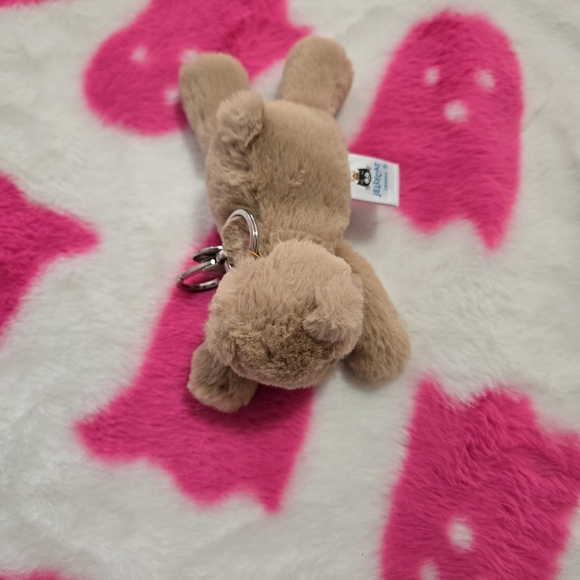 Plush Small Pet Toy - Brown Plush Bear Chew Toy - Picture 3 of 4